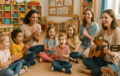 Klangvolle Momente bei den kleinen Kobolden – Musik für die Kleinsten