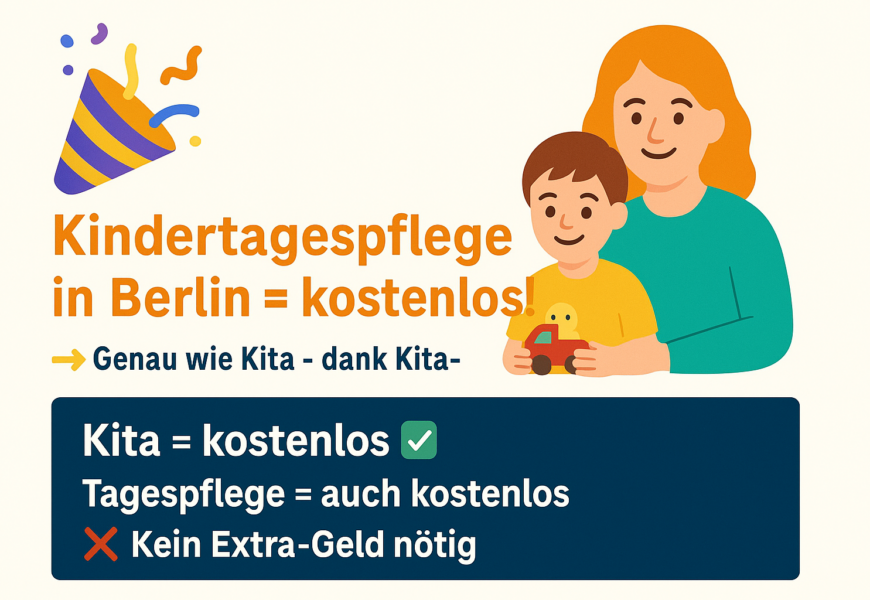 Beitragsfreie Kinderbetreuung vom Jugendamt