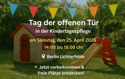Tag der offenen Tür am 25. April